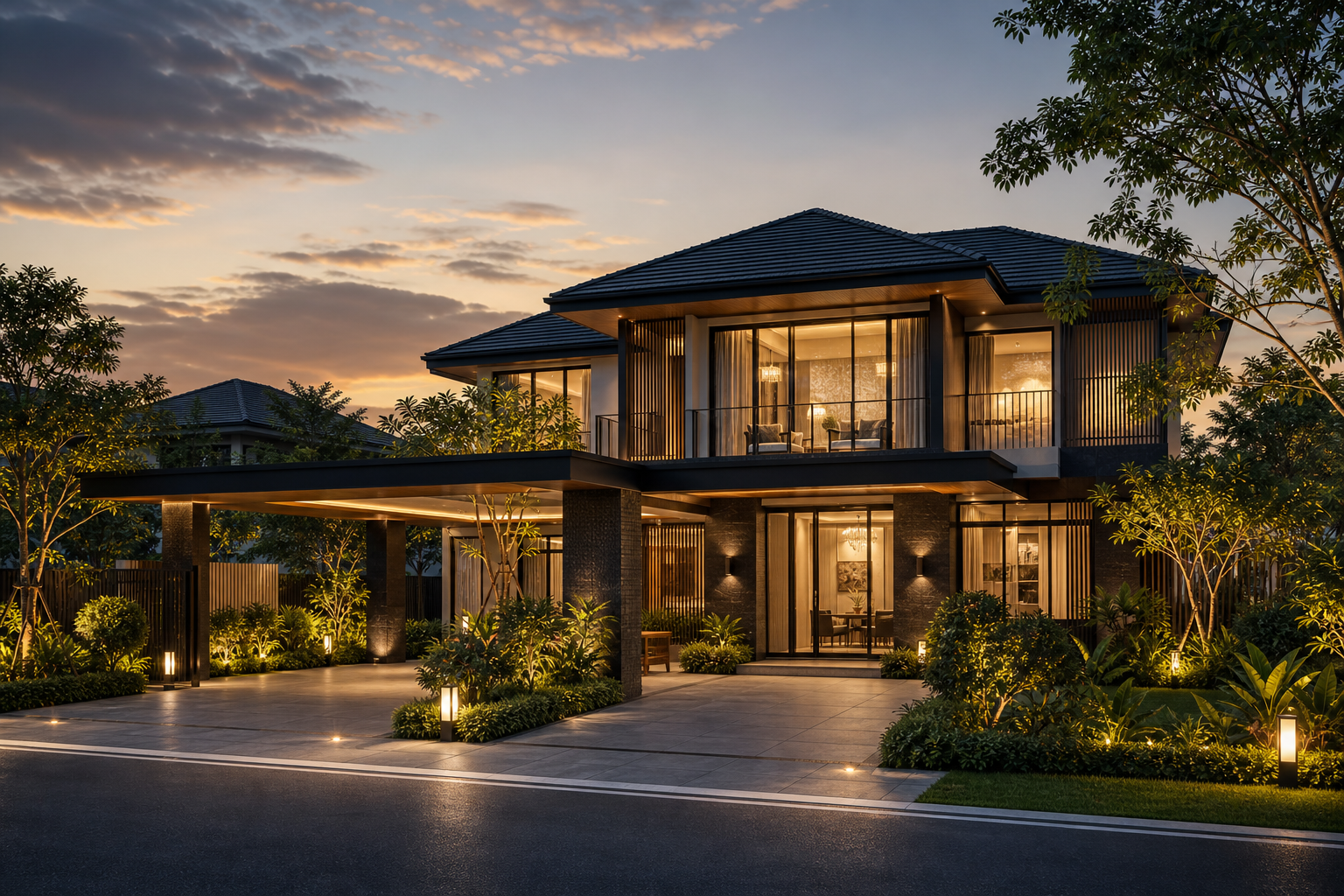Bungalow example at Dheely Residents